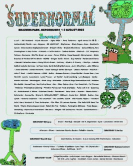 Supernormal festival poster. 